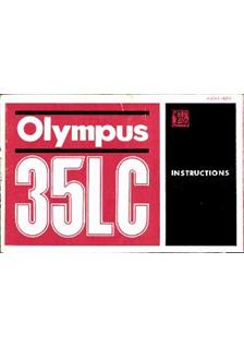 Olympus 35 SC manual. Camera Instructions.